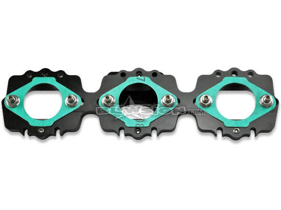 Kommander Side Draft Intake Manifold - Kawasaki Triple 1100/1200
