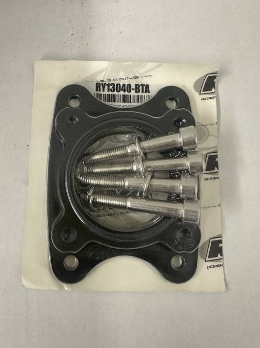 RIVA YAMAHA 1.8L SHO/SVHO 2008-17 Billet Throttle Body Adapter PN: RY13040-BTA