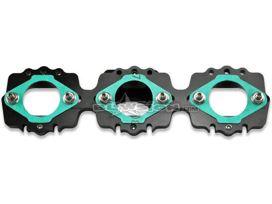 Kommander Side Draft Intake Manifold - Kawasaki Triple 1100/1200