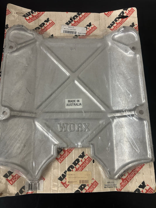 WORX Freeride Ride Plate D-Cut Yamaha Superjet 2008+ New