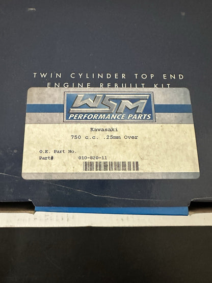 WSM - 010-820-11 - Top End Kit (784cc), 0.25mm Oversize to 80.25mm Bore